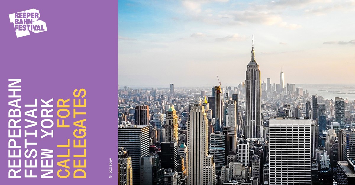 Appel à candidatures pour le Reeperbahn Festival New York (13-16 juin).