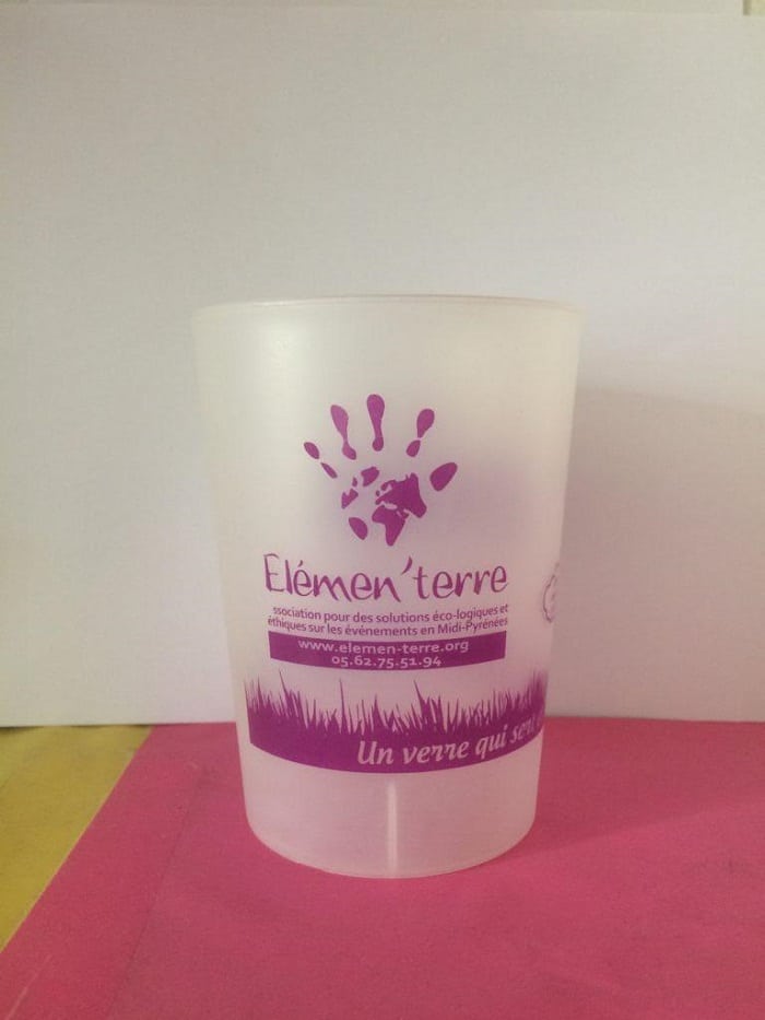 gobelets réutilisables Elémen'terre