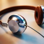 Photographie d'un casque audio posé sur un meuble