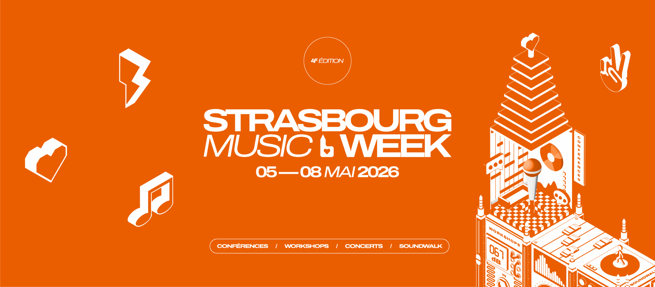 Starasbourg music week !
du 5 au 6 mai 2026